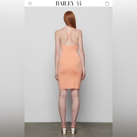 Revolve Jovi Mini Dress in Cantaloupe from Bailey 44 🍑 - Picture 4 of 8